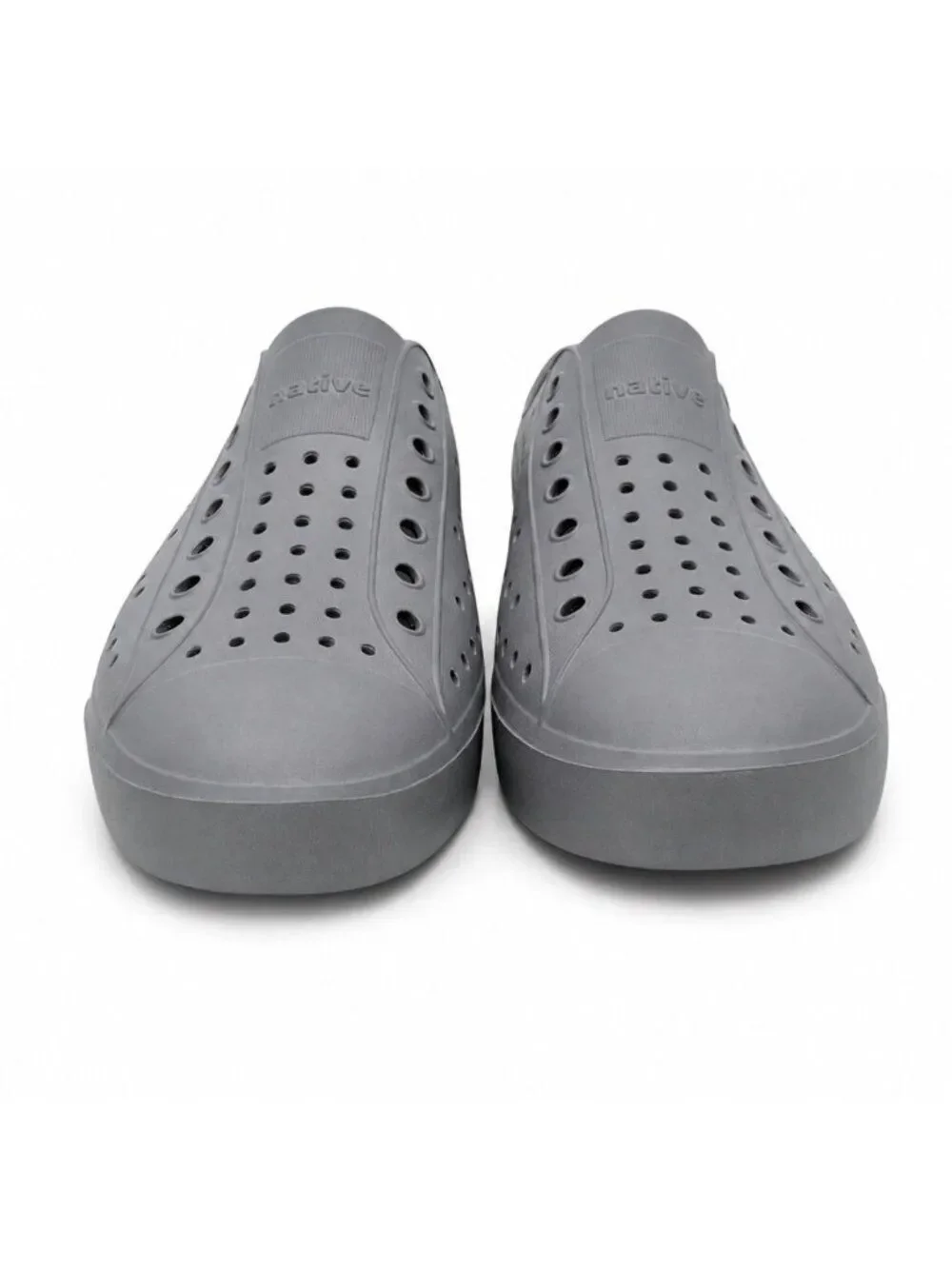 Native Jefferson Archive Slip-On Water Shoes Full Metal Grey M9 W11 Lightweight